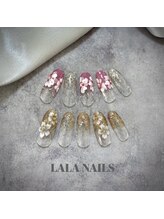 ララネイルズ(LALA NAILS)/定額アートコース ¥6,899