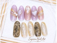 津田沼ネイルサロン サパラ(sapara)/プラチナ定額☆￥6,899　100種☆