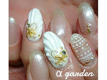 ネイルサロン アルファガーデン 町田本店(α garden)/4本アートコース●オフ込み2h