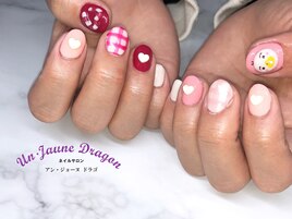 【自爪ネイル】３Dネイル