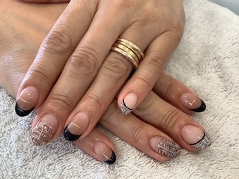 シャンネイルケアサロン(Shan Nail caresalon)/ツイードネイル