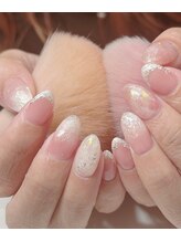 パップネイル(PAP NAIL)/フレンチ/ニュアンス/上品/tani