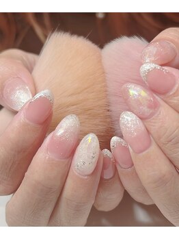 パップネイル(PAP NAIL)/フレンチ/ニュアンス/上品/tani