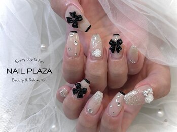 ネイルプラザ 河原町OPA店(NAIL PLAZA)/薔薇ネイル