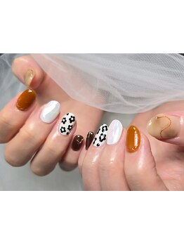 手描きアートが得意なサロン