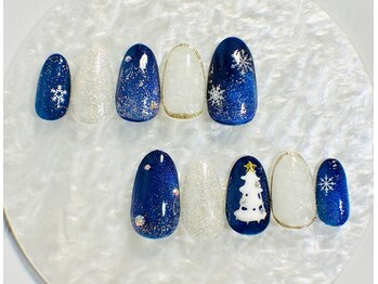 プアリリア(pua lilia)/イベントネイル