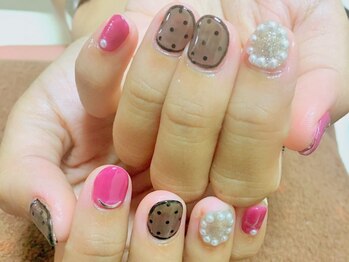 リラクゼーションスペース ロッソ(Rosso)の写真/何度でもご利用OK◎【ワンカラーorラメグラ¥3900】ライフスタイルに合わせてお得にキレイな爪を楽しめます!