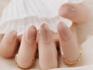 押し花ニュアンスネイル