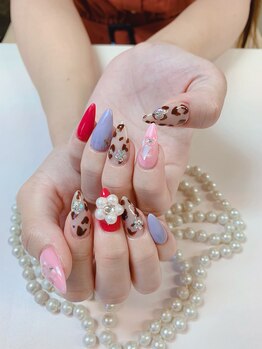 ビューティーアップ 池袋(Beauty Up)/アニマル柄ネイル