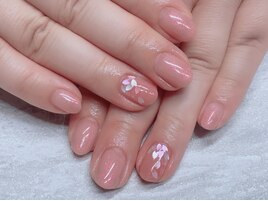 上品◎桜の花びらネイル