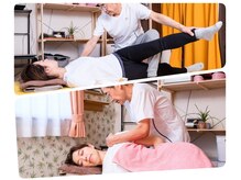 さわやかコリニックの雰囲気（ゆるめ・流し・整える独自の整体法）