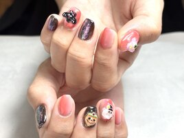 ハロウィンネイル