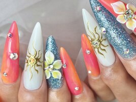 チップ長さだし/スカルプ/定額制