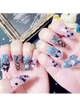 ネイルコレクション ピンク(Nail Collection Pink)/推しネイル♪ツイステ☆グリム