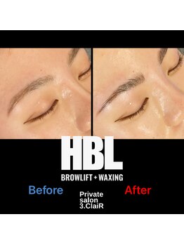 サンクレール(3.ClaiR)/ハリウッドブロウ×ハイドロ