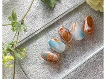 ネイルサロン アージュ(Nail Salon A jyu)/ニュアンス/マーブルネイル