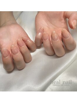 ヒールネイル(heal nail)/桃nail.