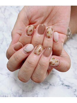 サロン ラーラフ(Salon)/タイダイ柄ネイル