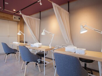 ネイルメゾン 石川橋店/施術スペース◇ハンドネイル