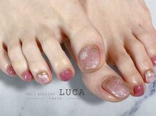 ネイルアトリエルカ(nail atelier LUCA)/M-946 大人可愛い雪の結晶ネイル