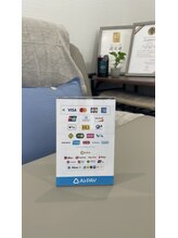 プラスエムネイル(+plus M nail)/お支払い方法色々あります◎