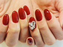 ネイル ルミエール 名古屋伏見店(Nail Lumiere)/ハートストーン