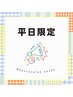 【オフ無料/平日限定】フラットマットラッシュ120本 ¥6700