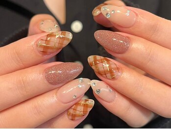 シェリーラメール 池袋店(cherie la mer)/チェックネイル