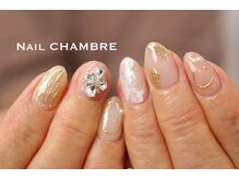 ネイル シャンブル(nail CHAMBRE)/ゴールドミラー仕上げ