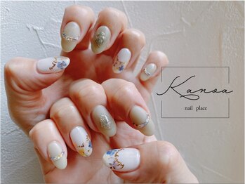 押し花ネイル
