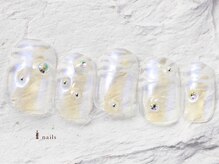 ジェミーネイル エビス(Jemiy nail ebisu)/クリアゼブラミラー韓国9690yen