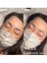 サン ヘアーアンドメイク(Sa N.HAIR&MAKE)/毛量調整！WAX