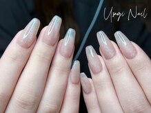 ウサギネイル 新大久保店(usagi nail)/マグネットフレンチ秋可愛い