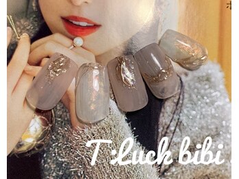 ティーラック ビビ(T:Luck bibi)/【ベージュピンクニュアンス】