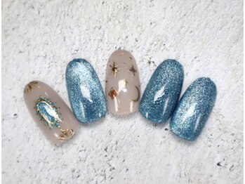 コスモ オーラ ネイル(Cosmo Aura Nail)/◆定額デザイン*手描きアート◆