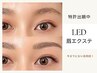 【LED眉エクステ(20～40本)】+美眉デザイン★薄眉/眉頭、眉尻だけも◎11500→