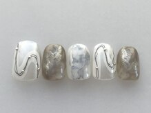 アイネイルズ 池袋店(I-nails)/うねうねラインニュアンス