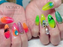 モモ(MOMO)の雰囲気（スカルプもお任せください！パーツも豊富に取り揃えております☆）