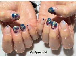 パンジーnail