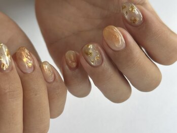 10本アート11500円 春ネイル