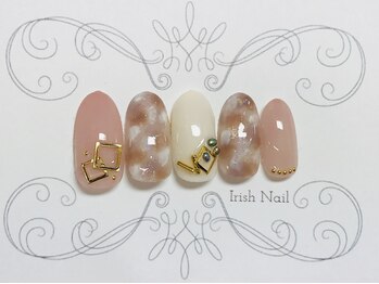 アイリッシュネイル 久屋大通店(Irish Nail)/スタッズ×タイダイネイル