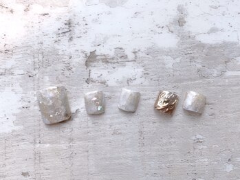 ホープス バイ カルム(Hope's by calm)/《FOOT》ニュアンスネイル60min