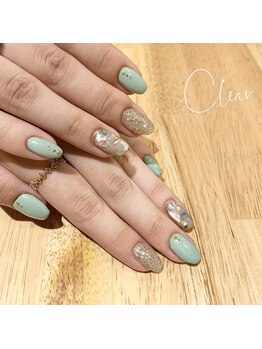 クリア(Clear)/夏キラキラニュアンス