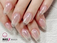 ネイリックス 栄ガスビル(NAILX)/美フォルムクリアフレンチネイル