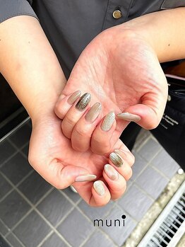 ムニネイル 心斎橋(muni NAIL)/定額60分アートコース/初回¥5900
