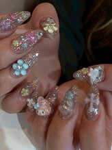 モアネイルズ(MORE-NAILS)/お花×サンリオ