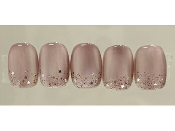 ビュー バイ ネオリーブ 用賀店(beau'r by neolive)/マグネットラメグラデーション