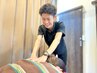 【巻き肩・猫背からくる肩こりに】胸が開いて呼吸もラクになる姿勢矯正