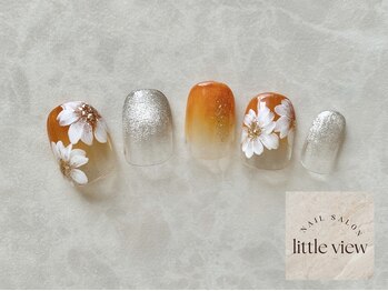 リトルビュー(little view)/テラコッタフラワー ¥8980