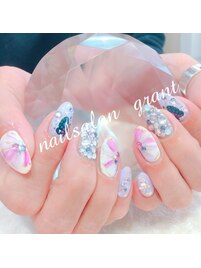 フラワーネイル